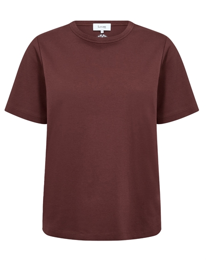 Leveté Room - LR - Paloma 1 T-shirt - Bitter Chocolate